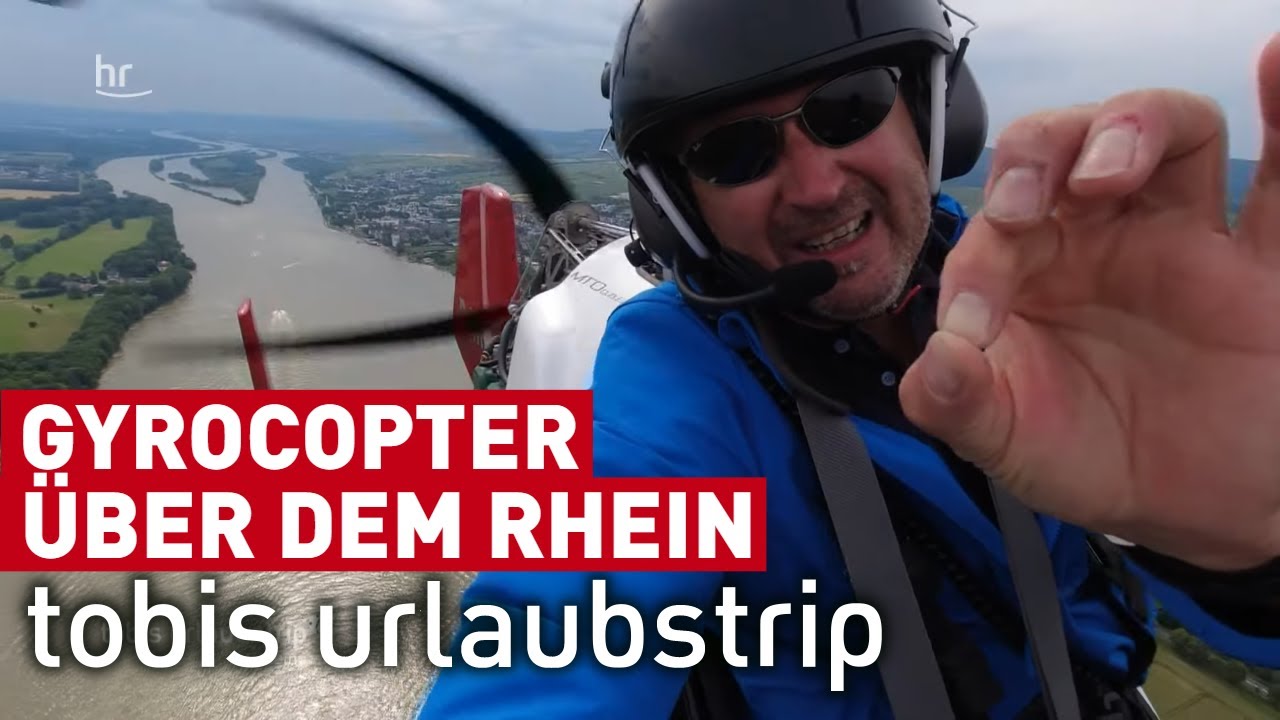 Rheingau von oben mit dem Gyrocopter | tobis urlaubstrip | preview