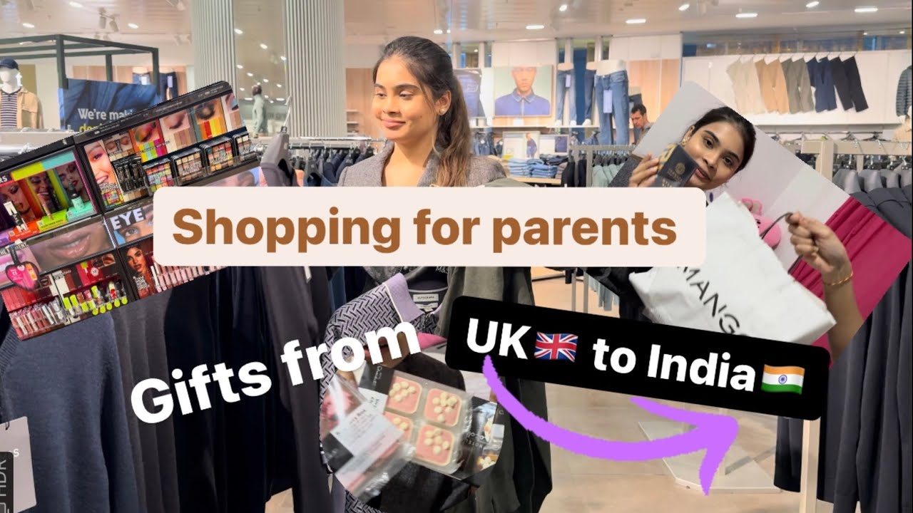 Shopping for parents in Westfield UK 🇬🇧| Gifts from UK to India | International students | Indians