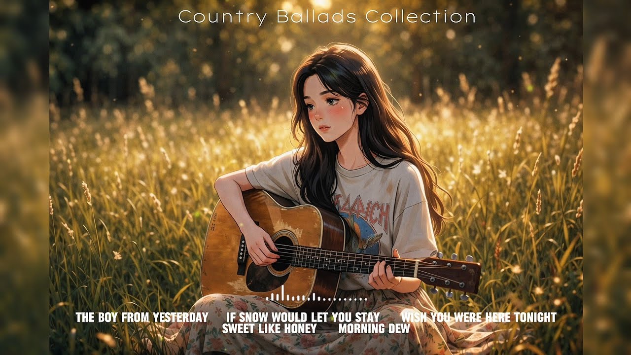 [Playlist] Soft Country Ballads | The Boy from Yesterday - Wish You Were Here - Sweet Like Honey