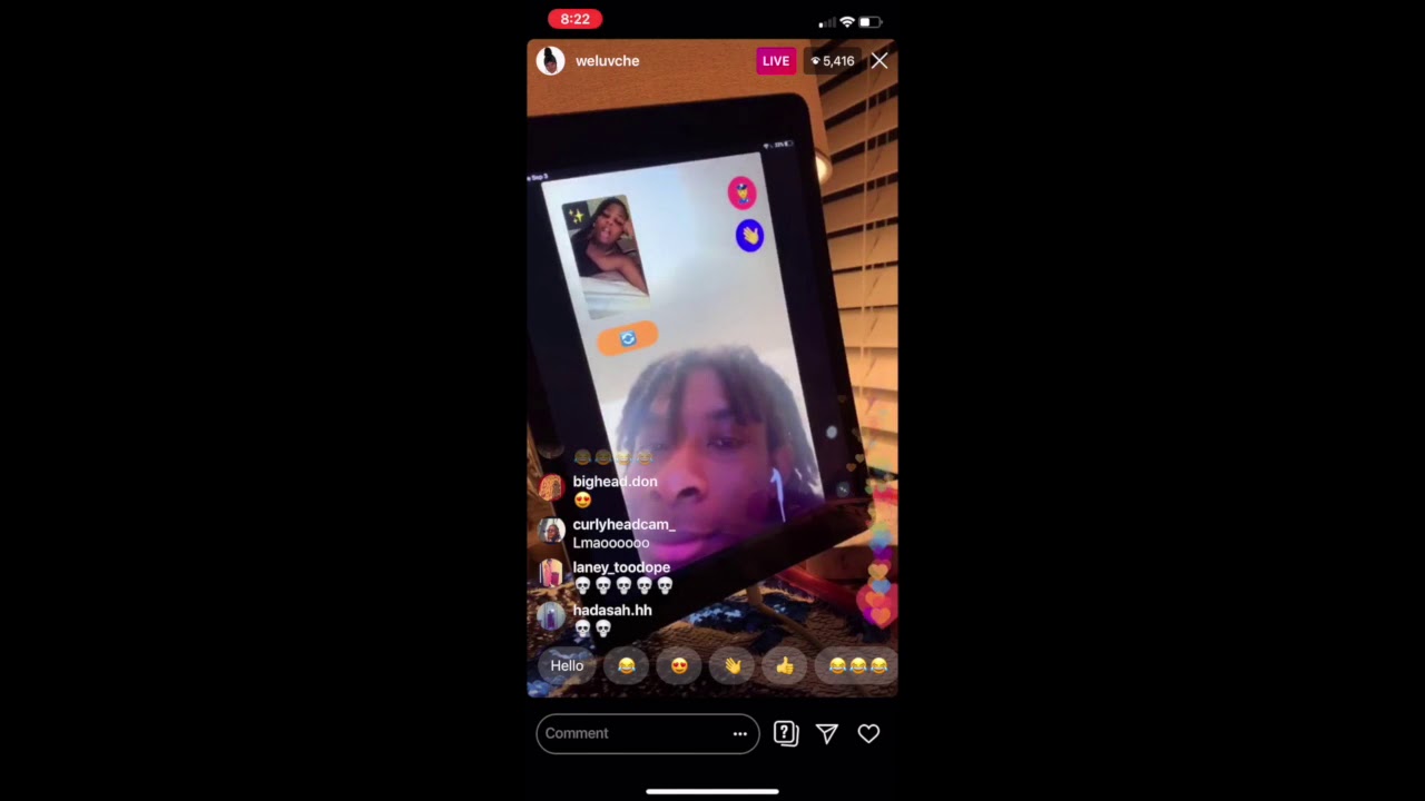 WeLuvChe On Monkey Instagram Live Part 1 9/3/19