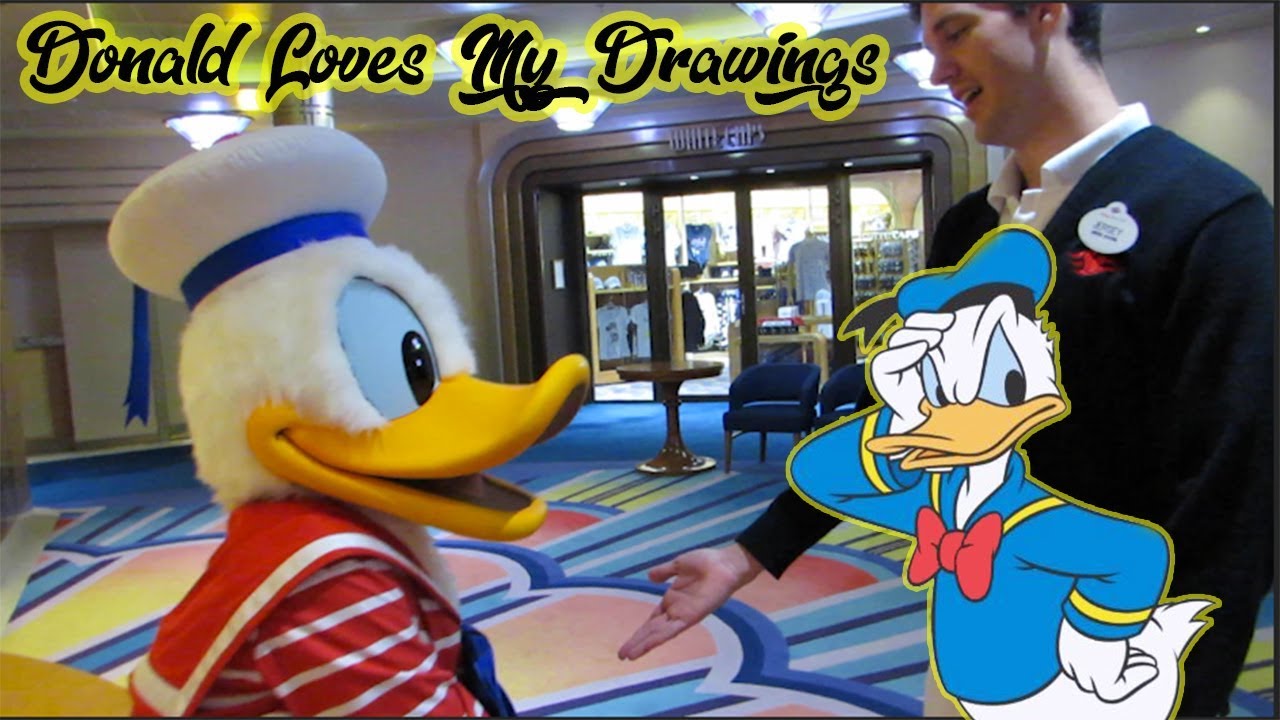 Donald Duck Loves My Drawings (Meet and Greet Compilation)