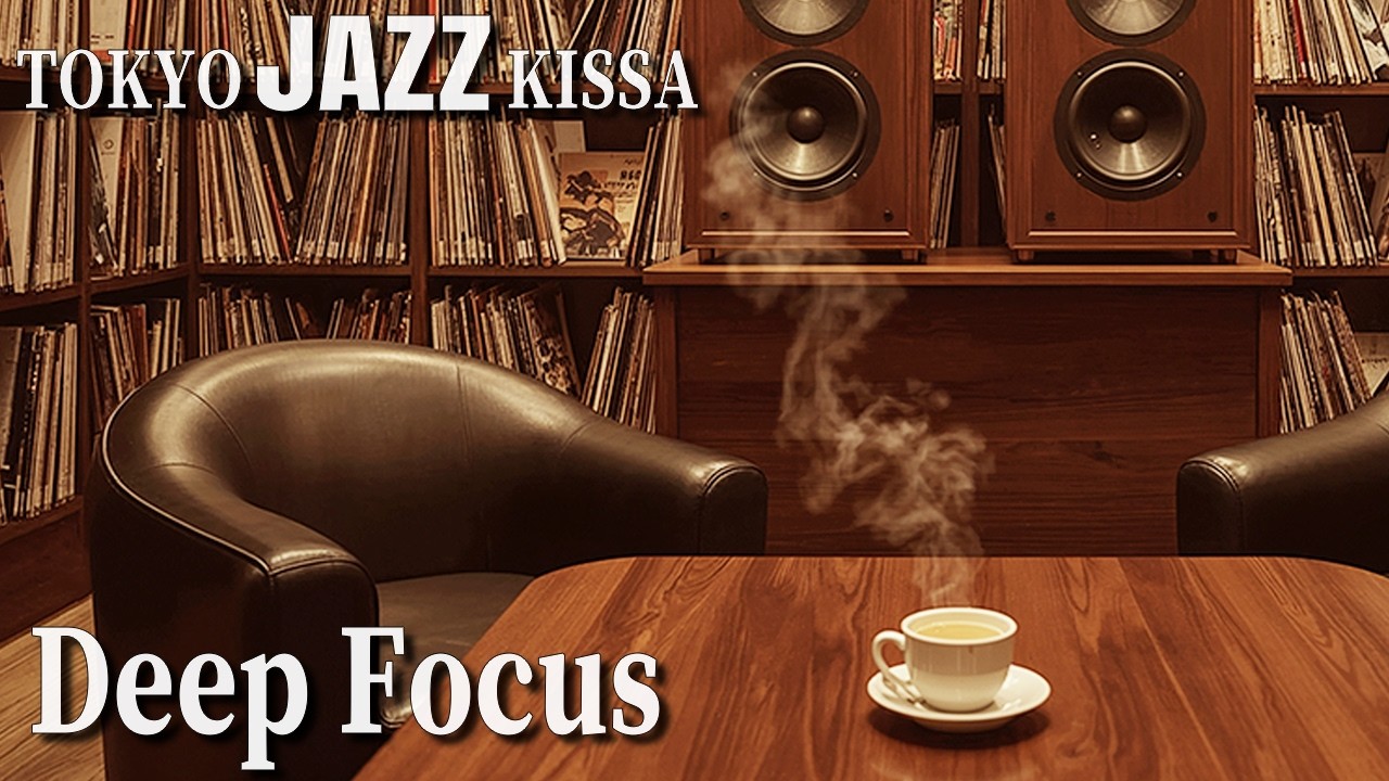 The Flow State | A Jazz Kissa Session for Deep Focus & Creative Work [4K]