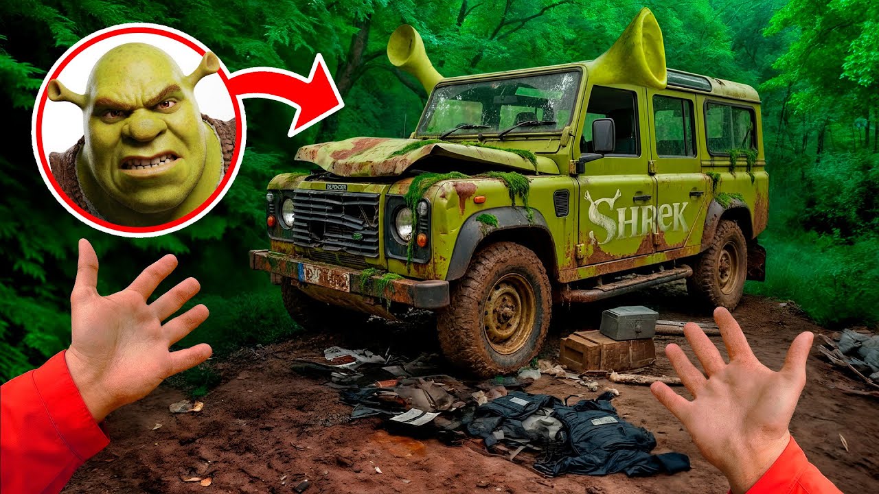 Starting & Test Driving SHREK's Abandoned Truck in the Swamp | POV Restarting