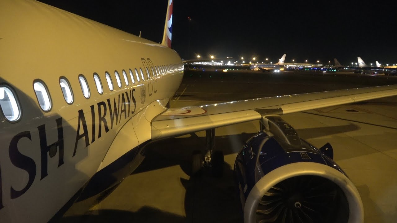 Flightvideo | British Airways Airbus A320neo | London Heathrow - Amsterdam Schiphol