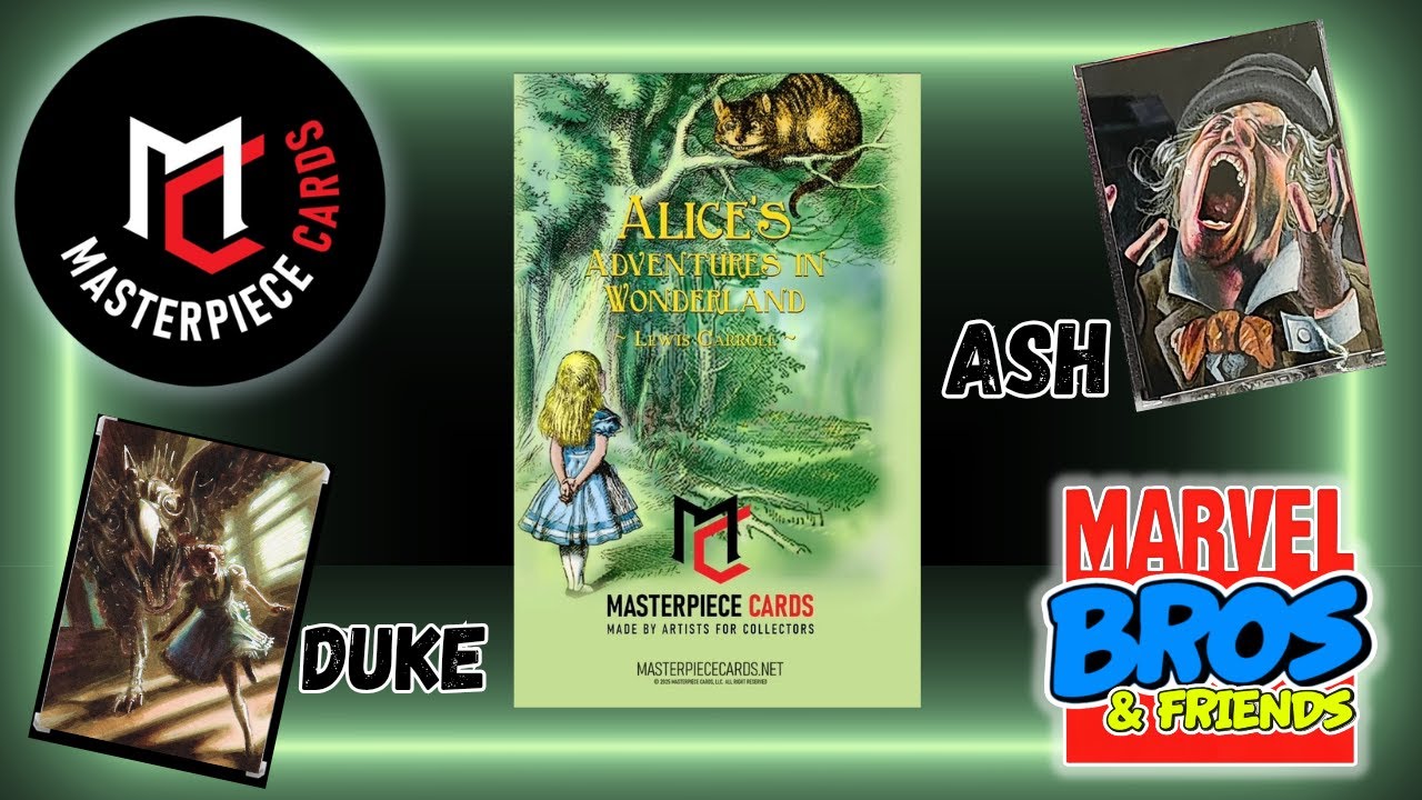 Masterpiece Cards - Alice & Wonderland #nonsport #tradingcards #collecting