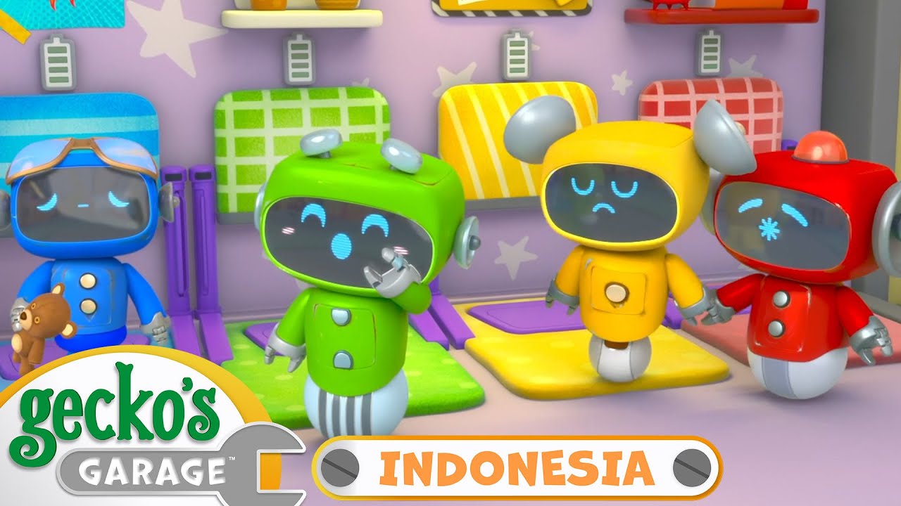Mechanicals Yang Mengantuk | Garasi Gecko | Kartun Populer Anak-Anak | Seru dan Mendidik