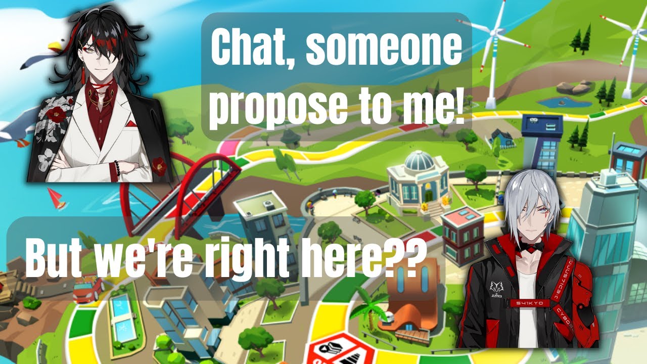 Mysta, Vox, Millie and Fulgur have a very realistic game of life【NIJISANJI EN】