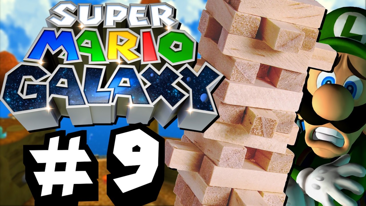 Super Mario Galaxy, часть 9, с Луиджи | 