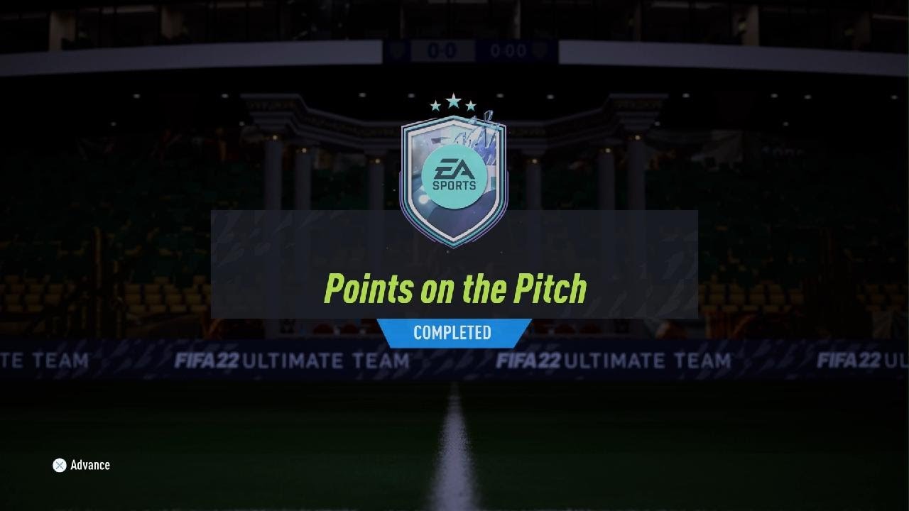 Points on the Pitch SBC FIFA 22