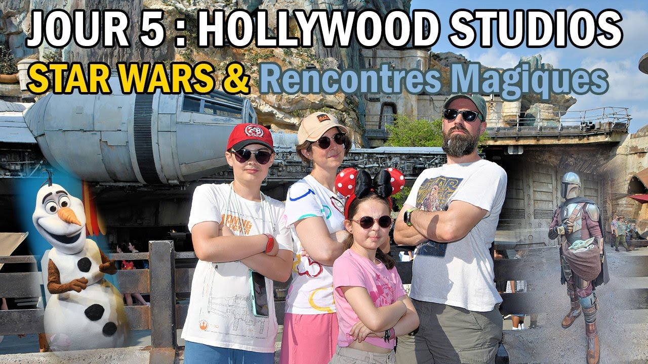Jour 5 : Hollywood Studios – Star Wars Galaxy’s Edge & Rencontres Magiques ✨