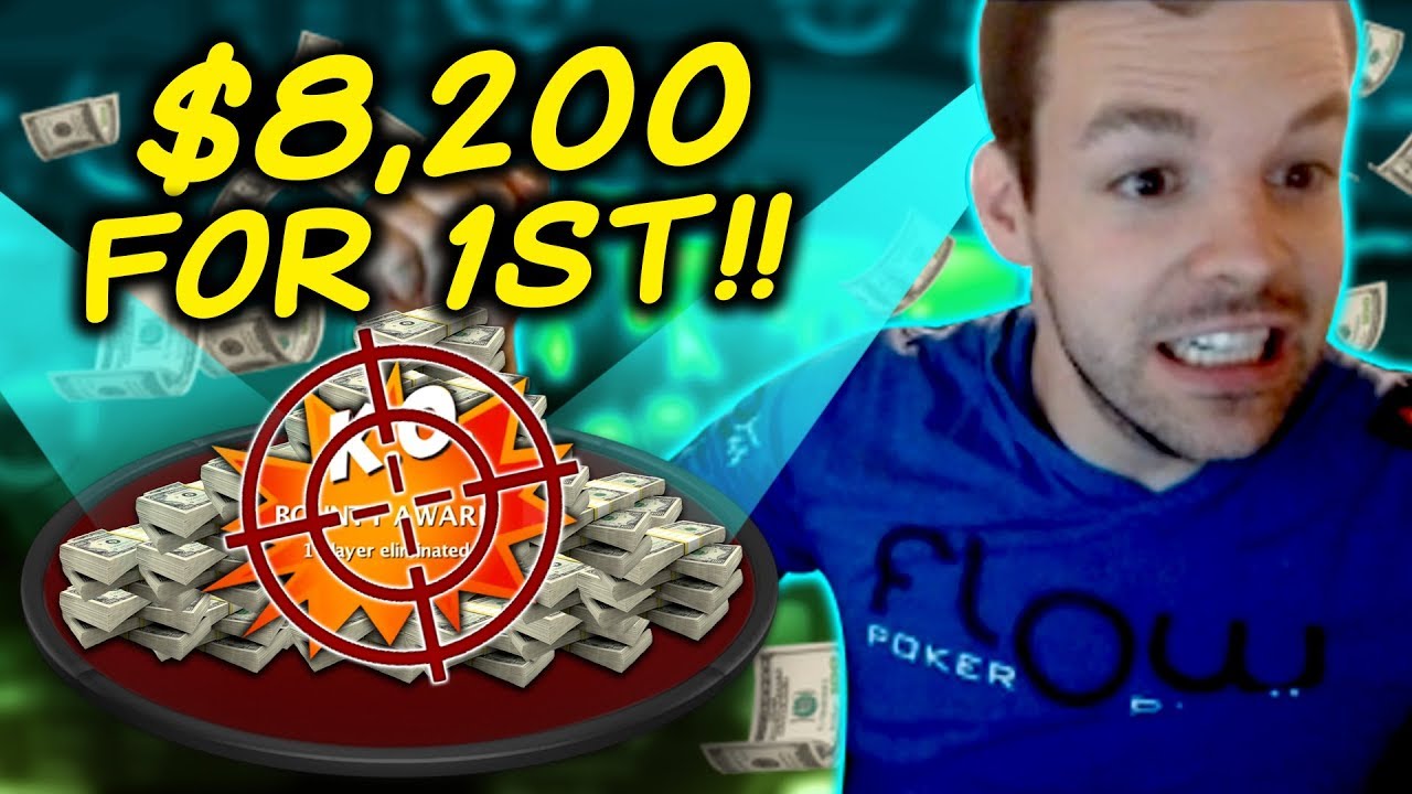 AN INSANE RUN OF CARDS AT $55 BOUNTY BUILDER FINAL TABLE