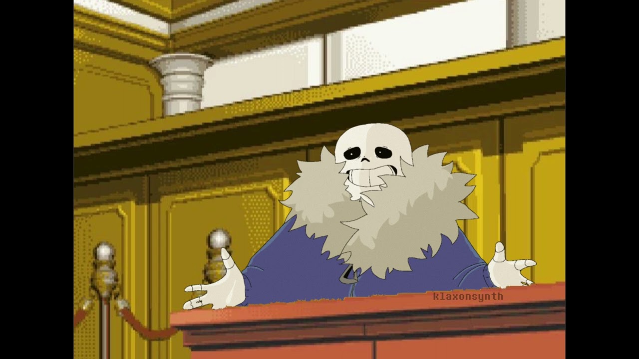 Toby Fox - sans. - Ace Attorney soundfont