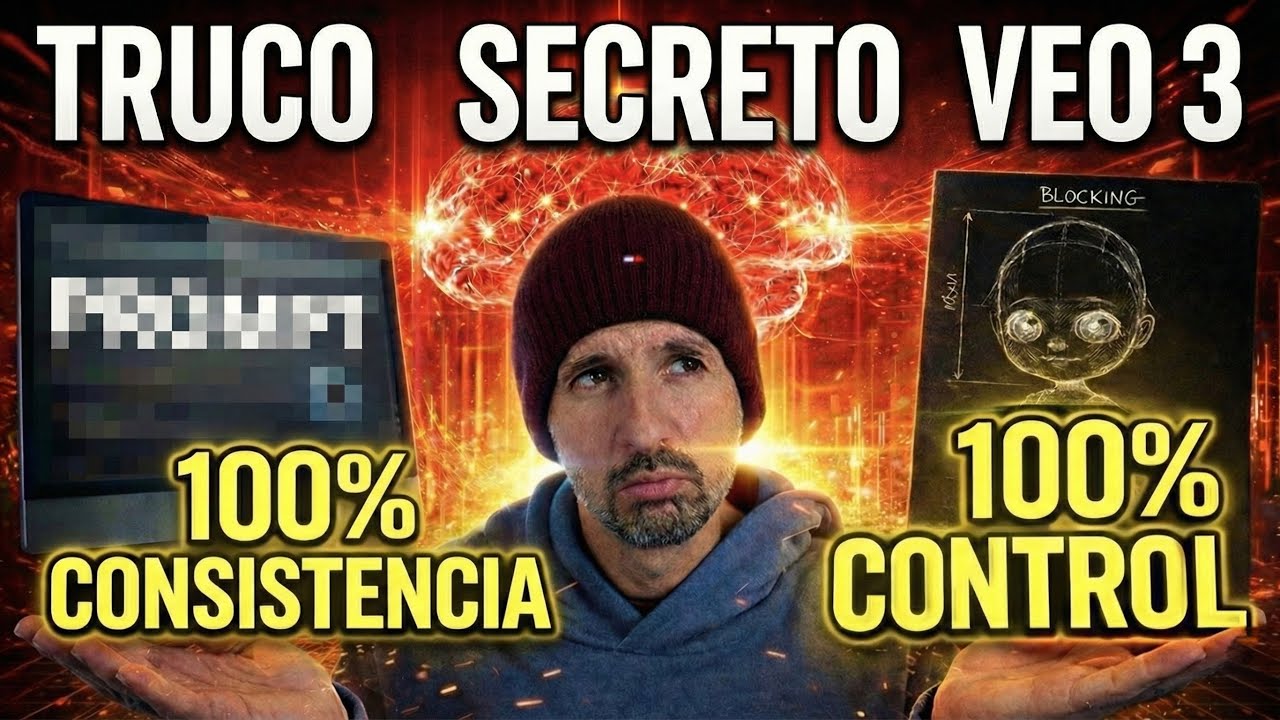 Logré 100% Control y Consistencia en Vídeos IA (veo3)