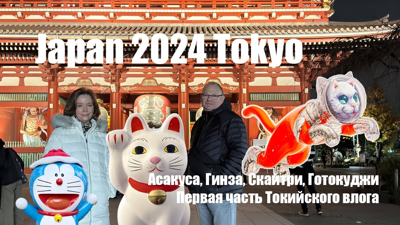 JAPAN Tokyo ЯПОНИЯ Токио vlog-5 2024