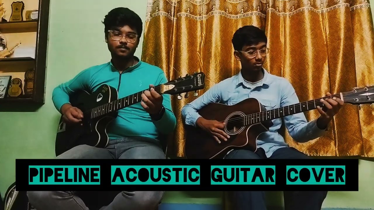 Pipeline - The Ventures l Acoustic Guitar Cover l Parambrata & Sayan l Arohi 