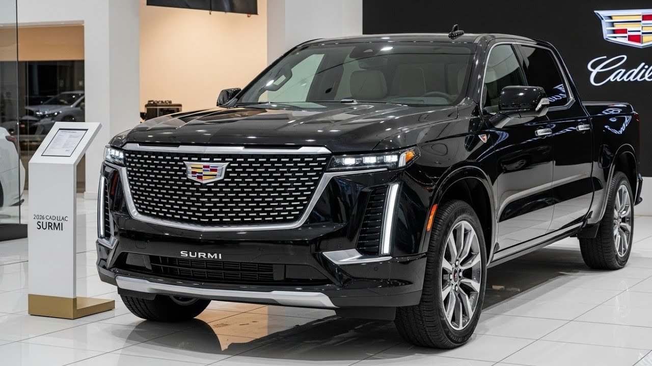 Nuevo Pickup 2026 de Cadillac | Diseño, lujo y potencia en la próxima generación