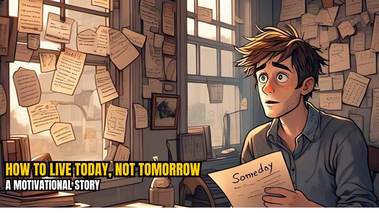 How to Live Today, Not Tomorrow || A Motivational Story