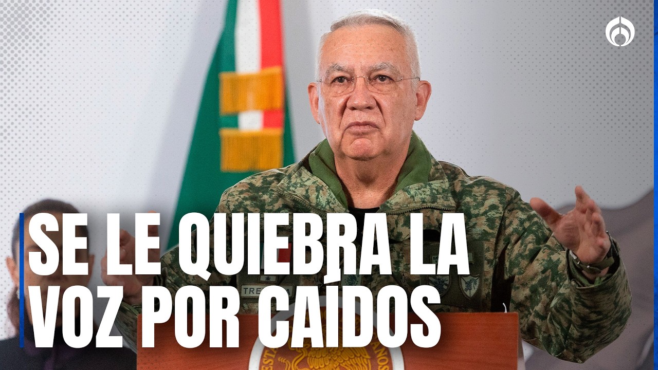 Con voz entrecortada, General Trevilla lamenta muerte de elementos en operativo vs ‘El Mencho’