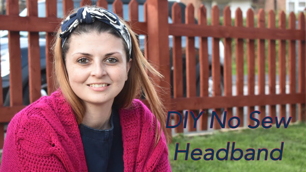 DIY No Sew Headband | Melanie Kate