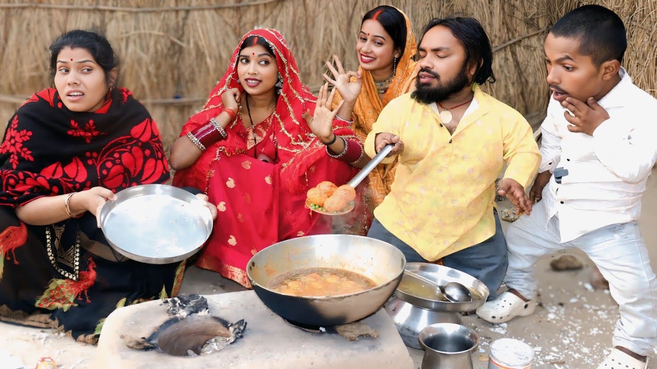 #video देखिए बौना ने अपने बिबी को #अंडा करिह कैसे बनाकर खिलाते है फिर देखिए क्या हुआBounavinescomedy