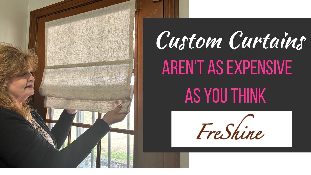 Custom Curtains and Shades by Freshine