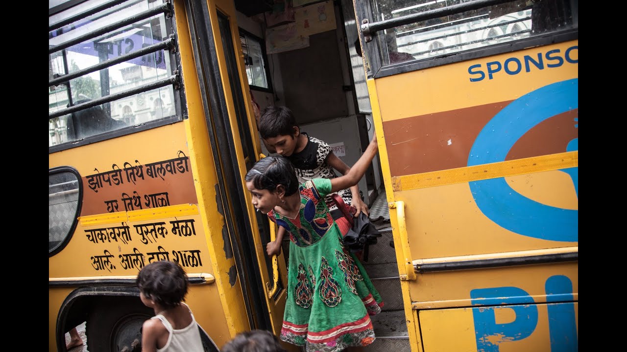 All aboard the School on Wheels!