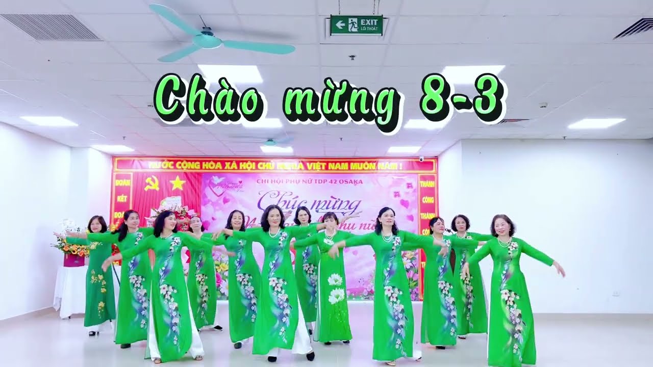 Chào mừng 8-3 | Dân vũ Osaka