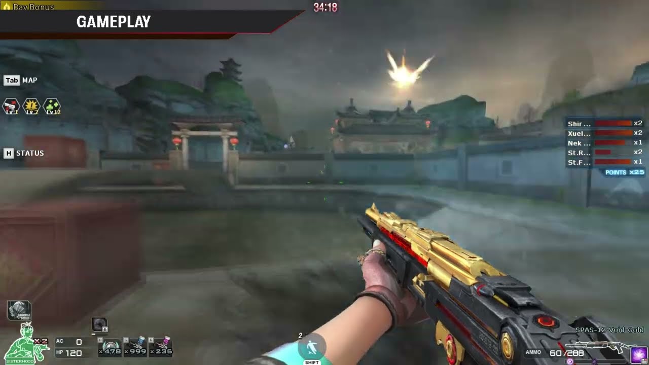 Onslaught Fortress | ZA4 (Gameplay) & Obtaining Dr. Bolt || CrossFire Philippines