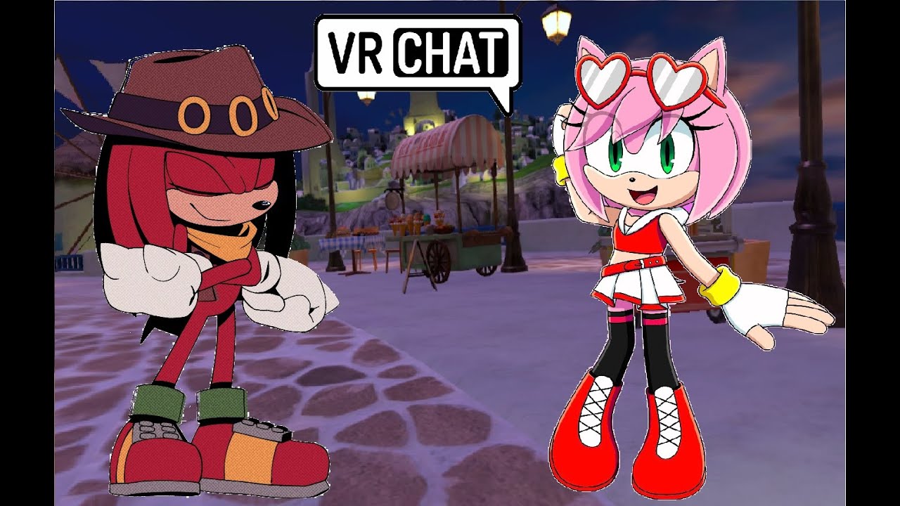 Крутой Наклз и Крутая Эми на свидании — VRChat