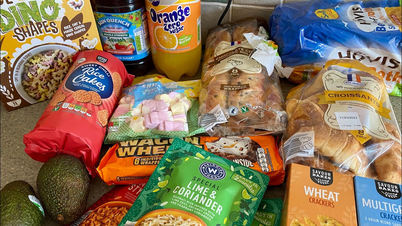 Aldi Slimming World / family food shopping haul | Grocery haul UK