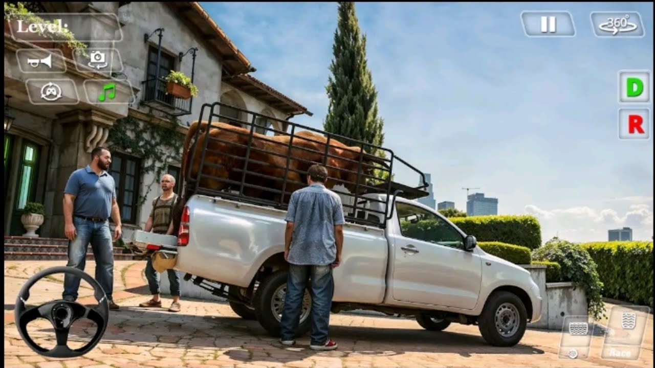 Zoo animal truck transport simulator|| Offline animal truck driving new (mobile games)
