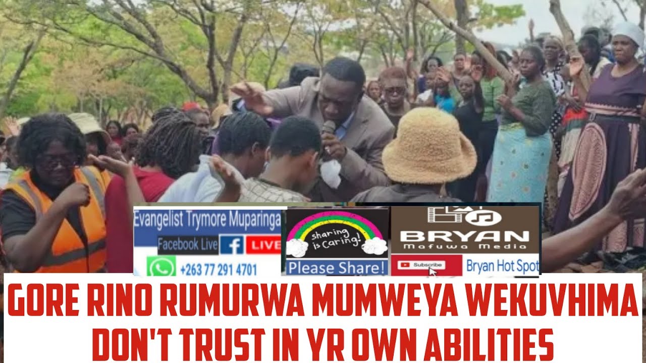 2026 Rumurwa mumweya wekuvhima  Dont trust musimba rako,trust God - Evangelist T Muparinga