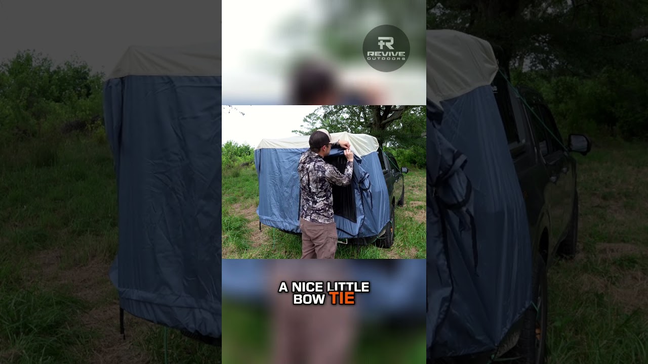 Tent Windows  Quick Tie Offs for Bug Free Camping Bliss