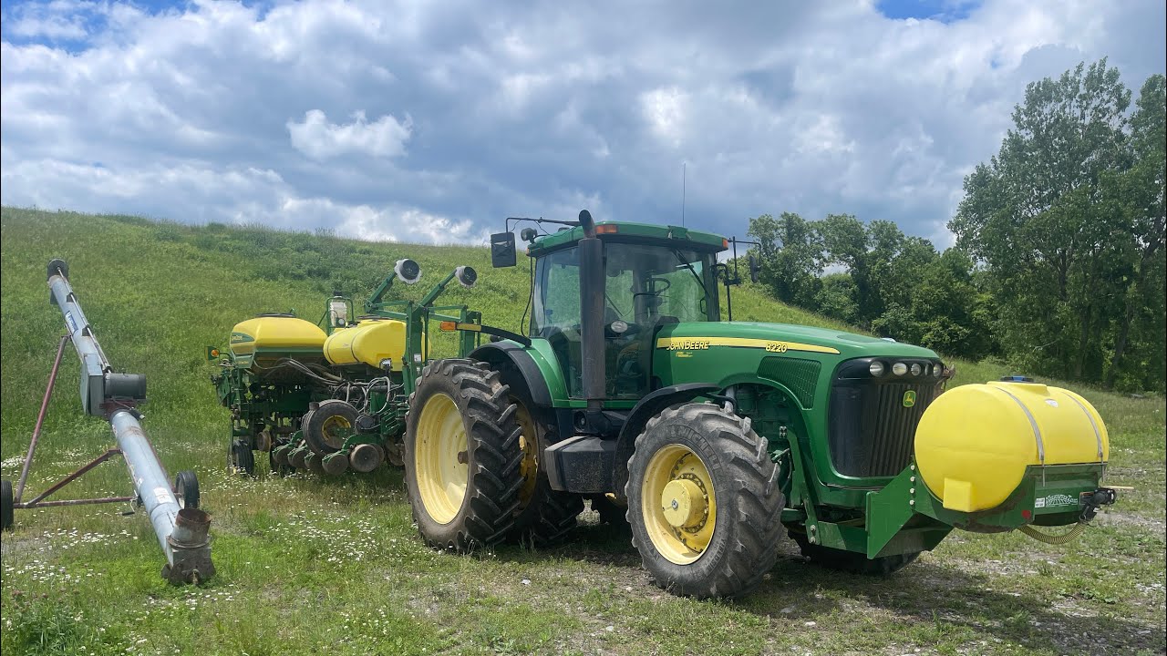 New to us tractor and corn planter