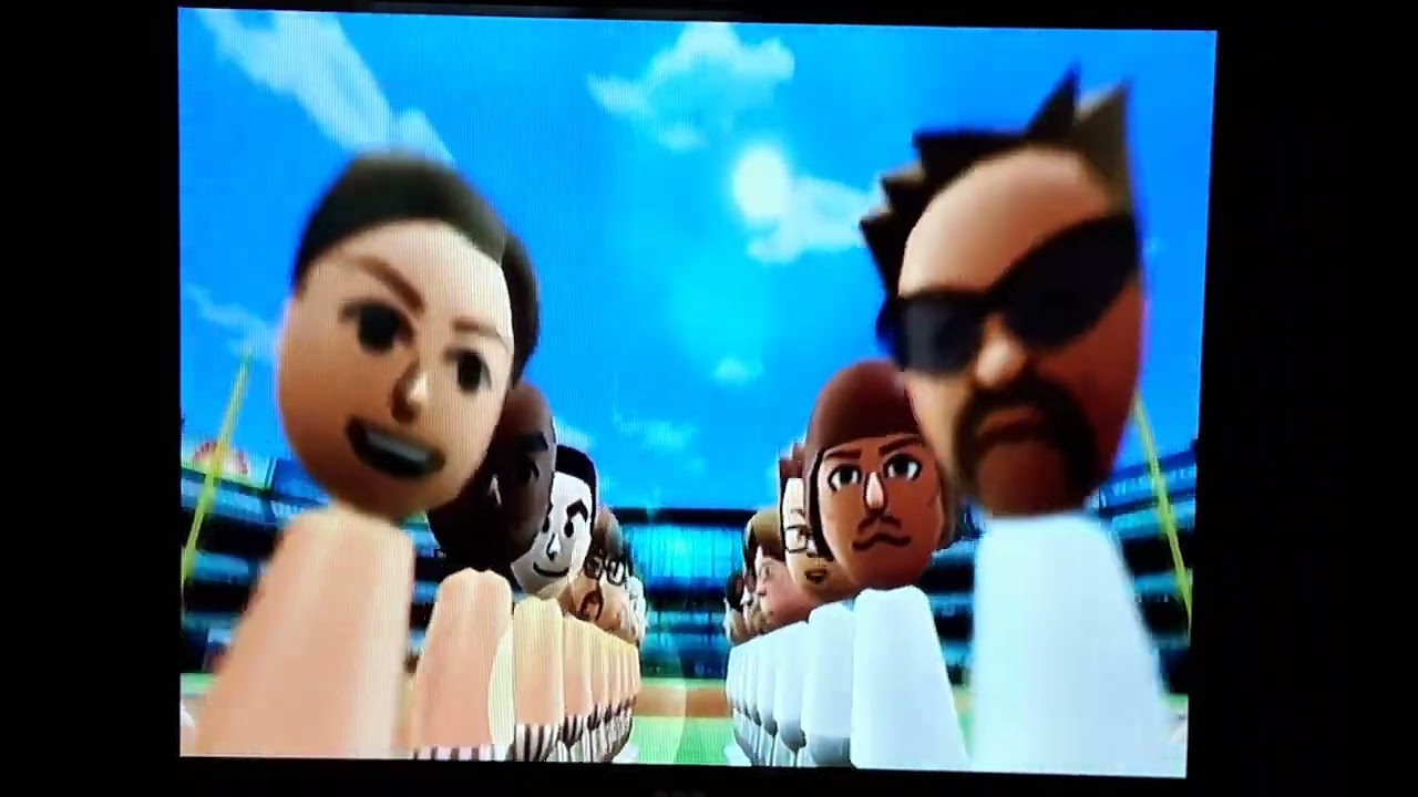 Wii Sports Baseball - Episode 263 - CLOSE GAME VS JAMES UNTIL LAST INNING