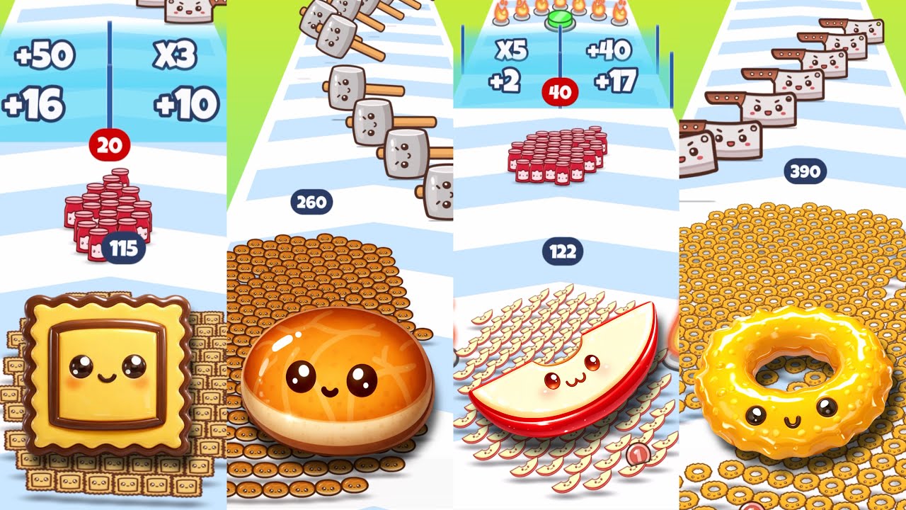Food Run – Relaxing Satisfying SpeedRun Gameplay