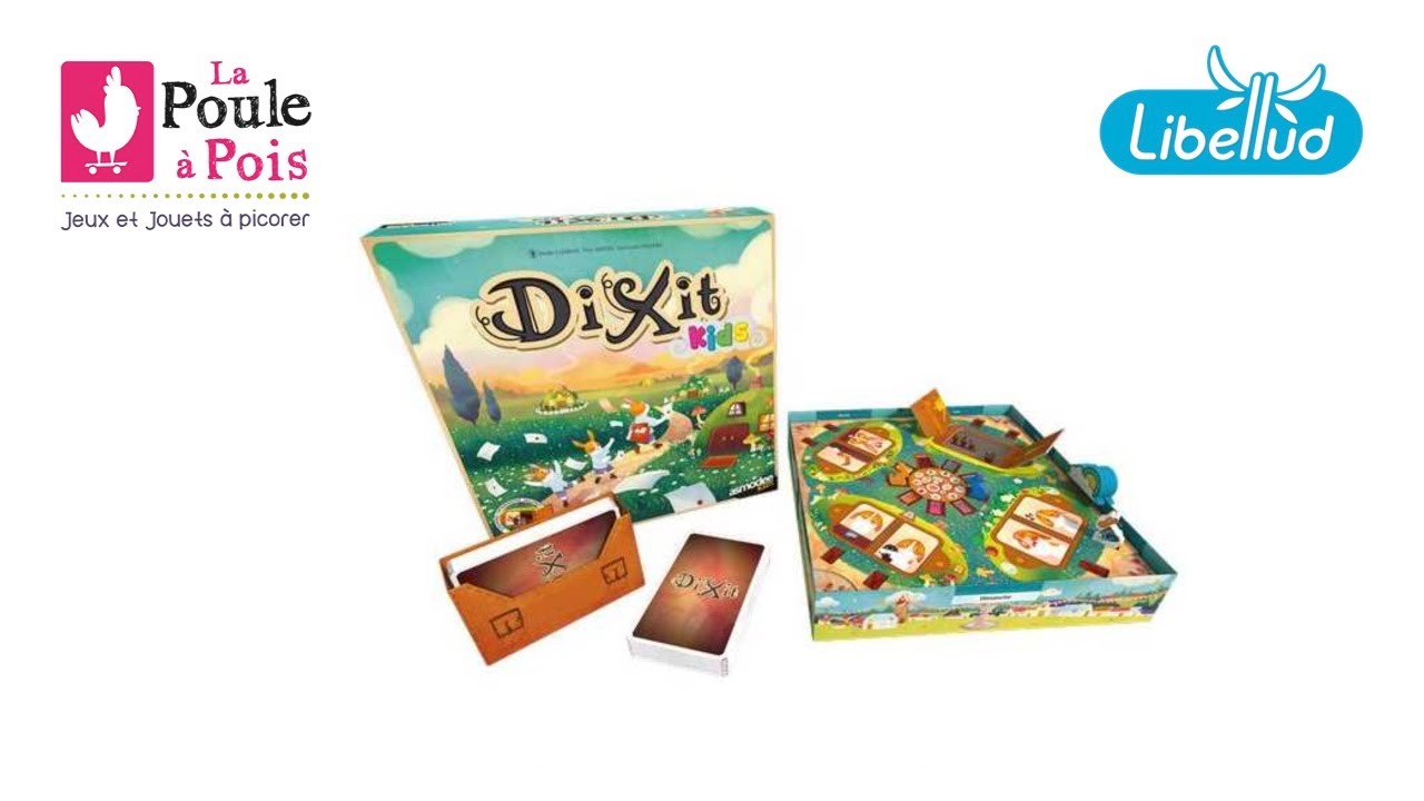 Dixit Kids de Libellud, le c&eacute;l&egrave;bre jeu de soci&eacute;t&eacute; dans une version coop&eacute;rative enfants d&egrave;s 6 ans