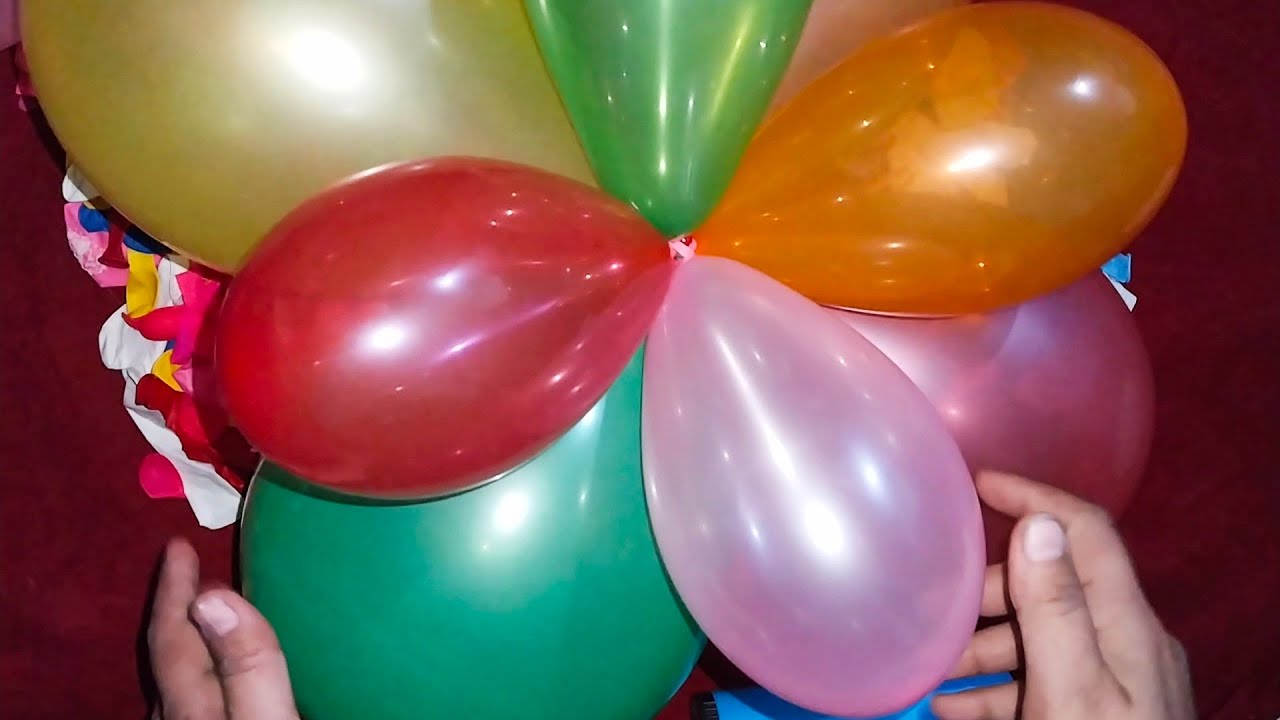 Satisfying ASMR Colorful Mixed Balloons Popping | Big, small Balloon blast Pop Compilation #balloon