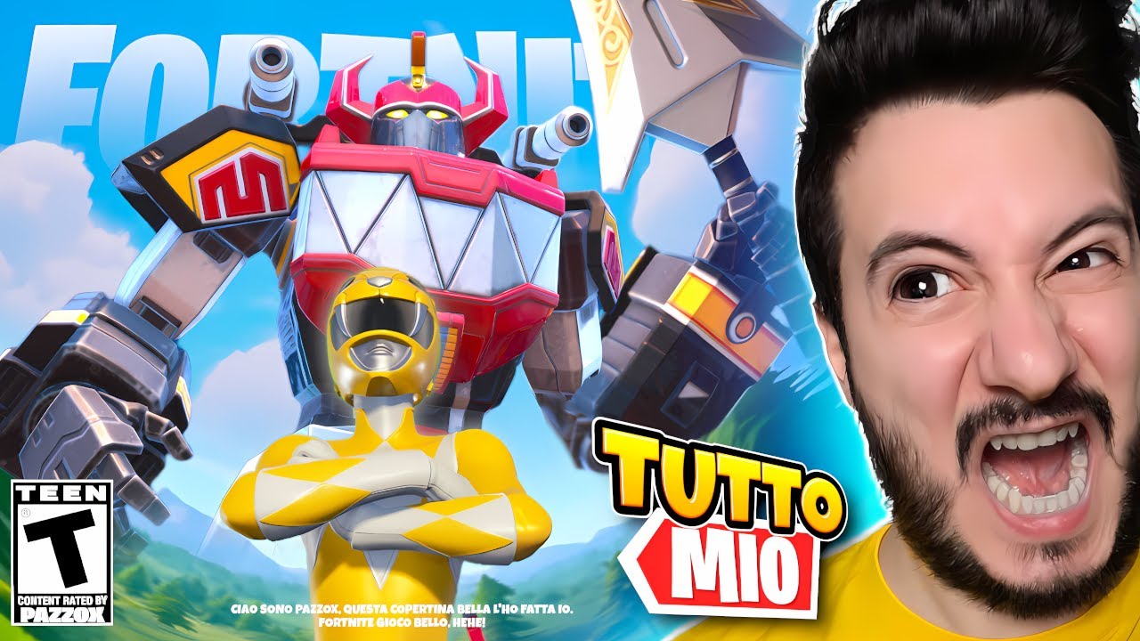 HO FREGATO TUTTI CON IL MEGAZORD SU FORTNITE 🤣 Capitolo 6 Stagione 4