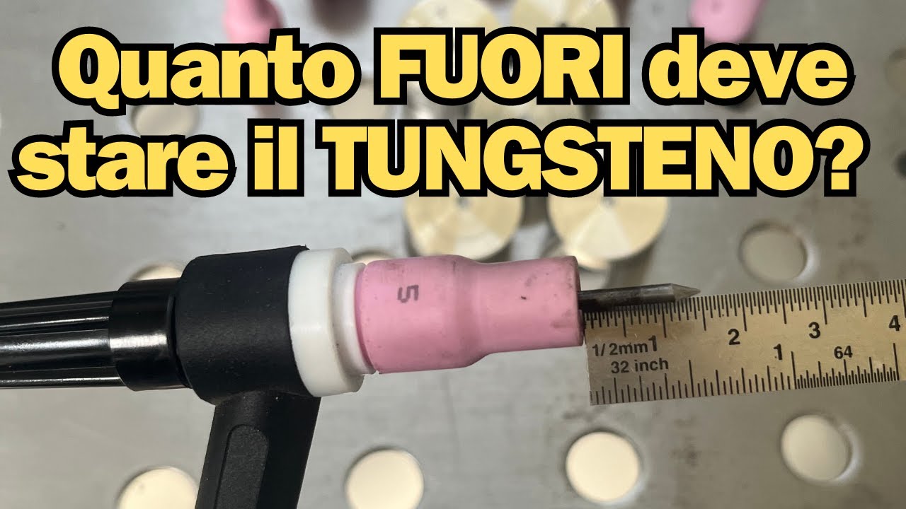 SALDATURA A TIG QUANTO DEVE SPORGERE IL TUNGSTENO