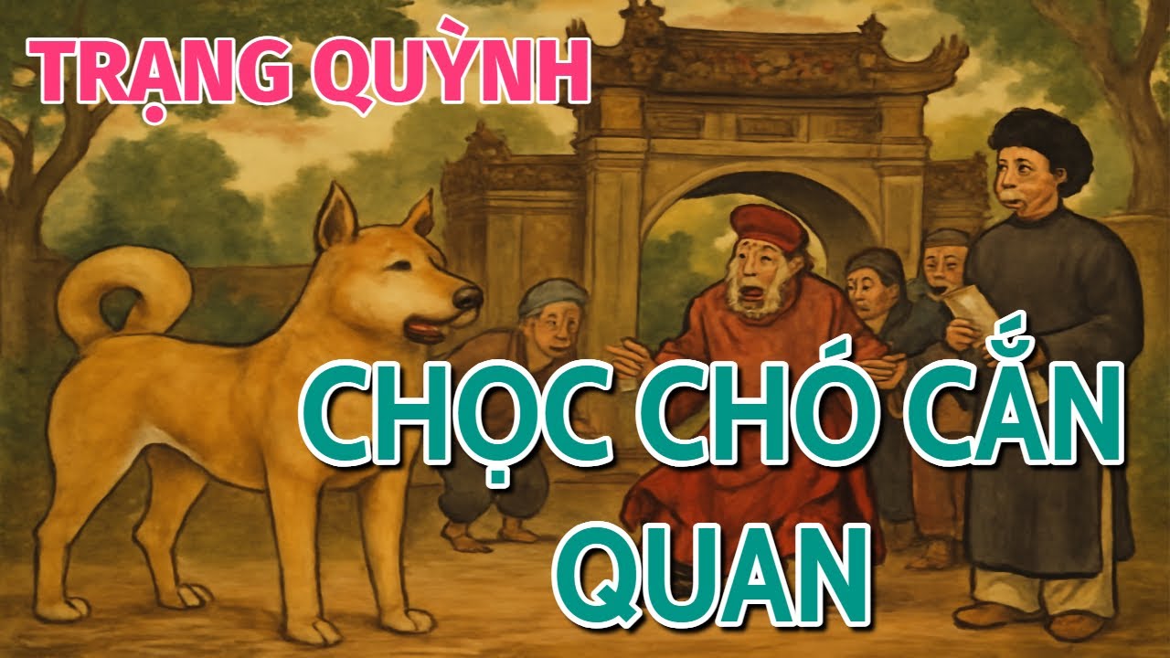 TRẠNG QUỲNH XỬ ÁN CHÓ