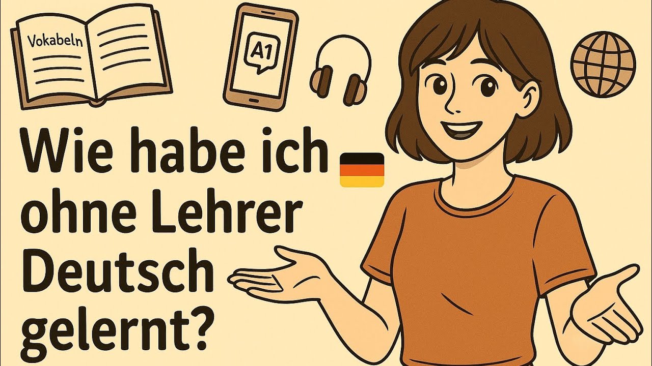 Deutsch ohne Lehrer: So habe ich es geschafft! 🇩🇪✨