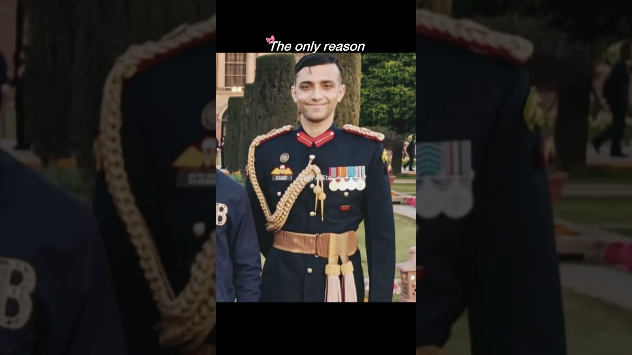 Major Rishabh Singh Sambyal🫠 -#adc #majorrishabhsinghsambyal #parasf #indianarmy #ytshorts #viral