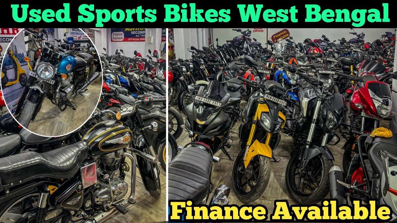 Used Sports Bikes Showroom Asansol West Bengal || Ashraf Auto Works 
