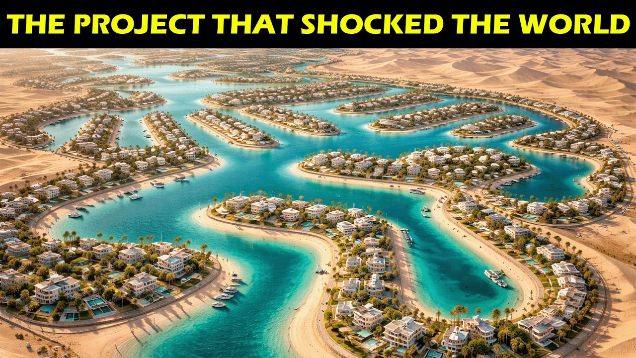 KUWAIT FLOODED THE DESERT TO BUILD A CITY!
