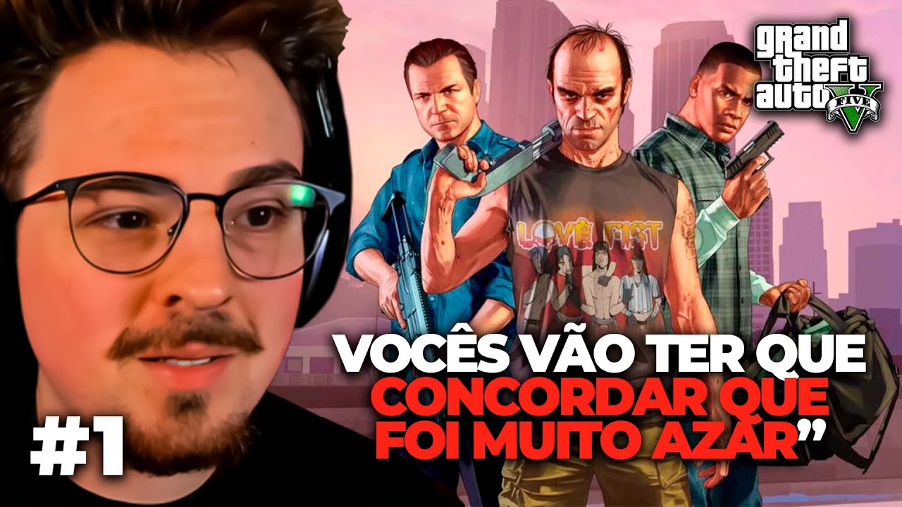 SPIDER JOGA: IN&Iacute;CIO DO MODO HIST&Oacute;RIA DE GTA V | Cortes do SpiderKong