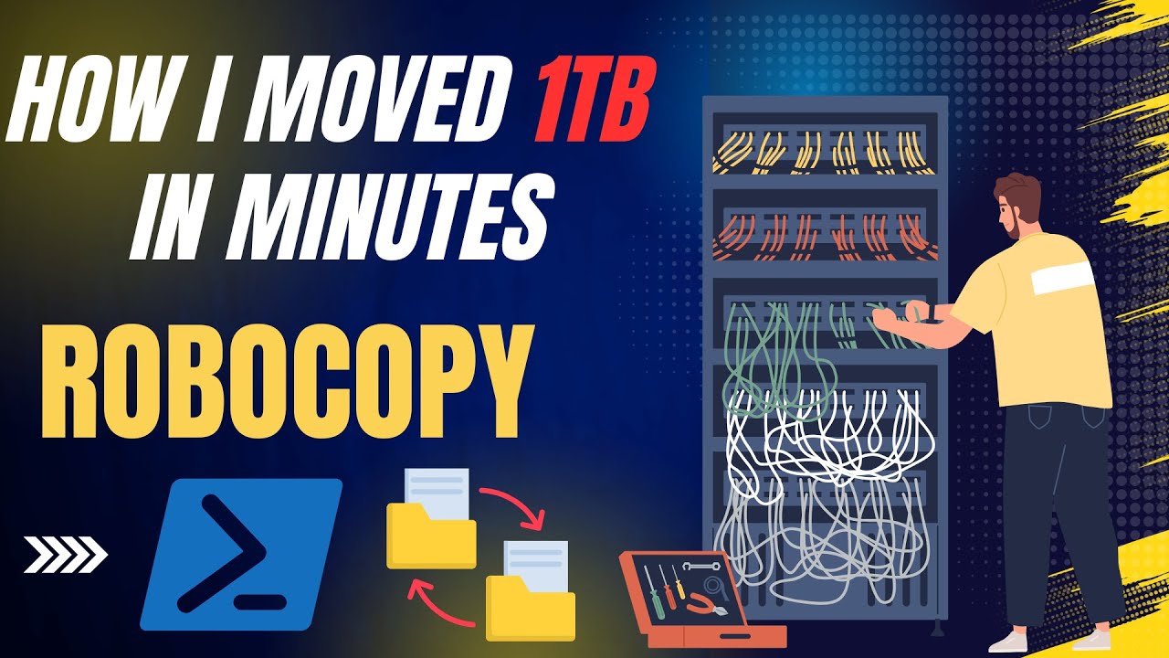 Robocopy Fastest Tools Sync Data between Servers