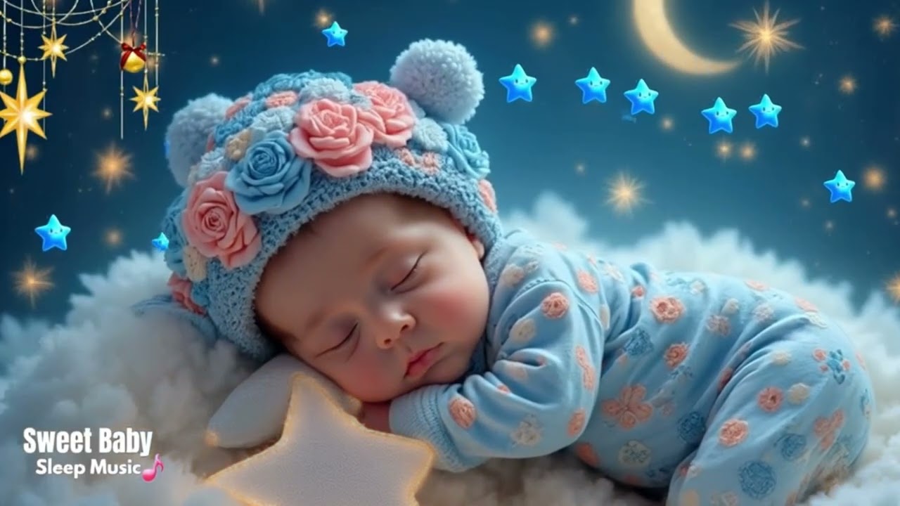 Mozart Relaxing And Sweet Dreams Lullabies 🎵 🌙 Brahms Lullaby  1 Hour of Extremely Calm Baby Music💖👶