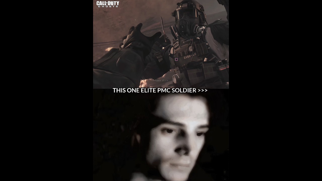 Remember This Elite PMC Soldier Who Almost Got Logan And Riley In COD Ghosts? #shorts #codm #ghost
