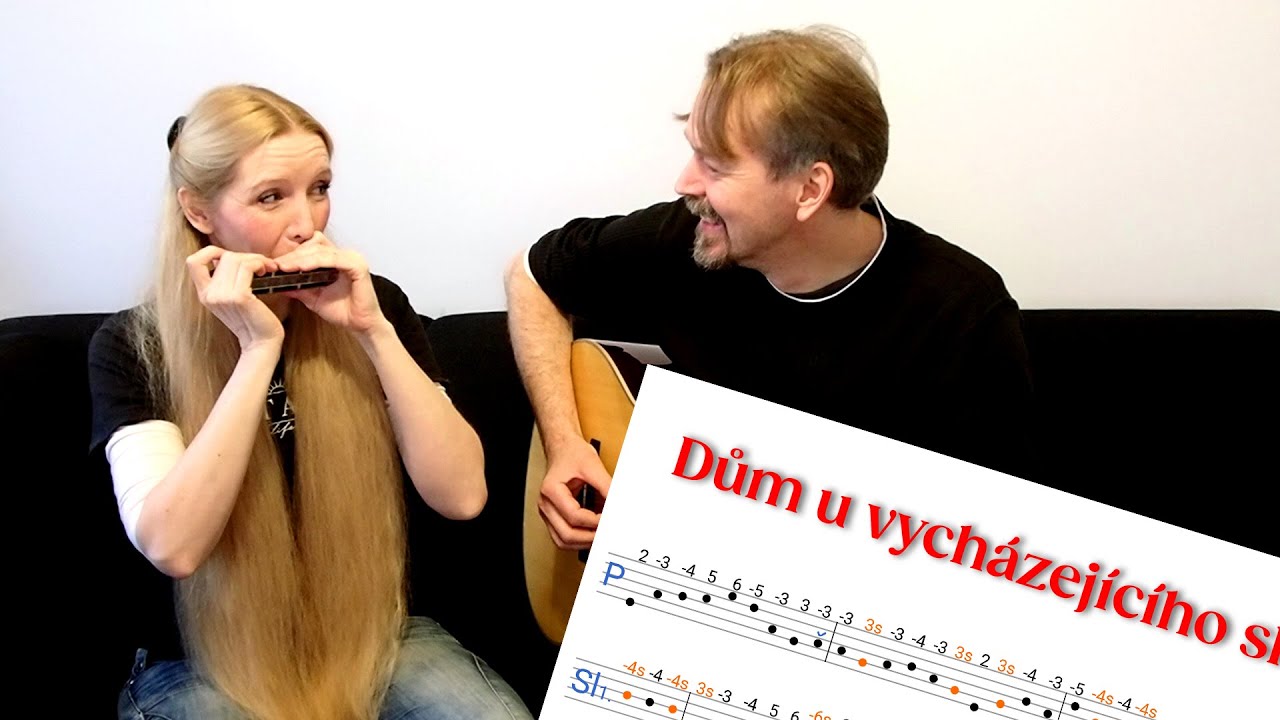Dům u vycházejícího slunce, House Of The Rising Sun (HARMONICA TABS)